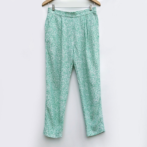 COS Pants - COS High Waisted Pleated Tapered Flowy Pants sz 4